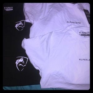 4 mens alphalete t shirts